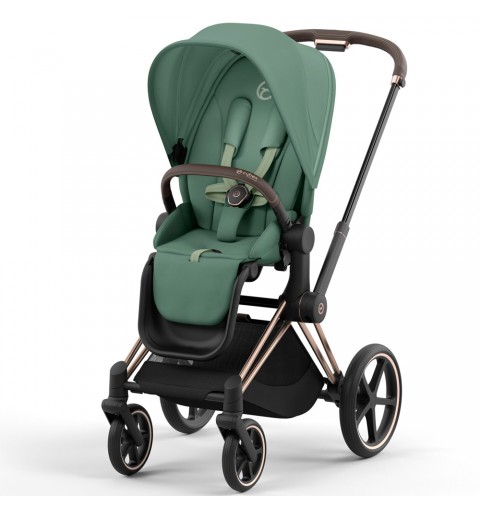 Cybex e-Priam 4.0 - elektryczny wózek spacerowy | Leaf Green